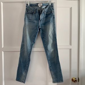 Frame denim skinny jeans